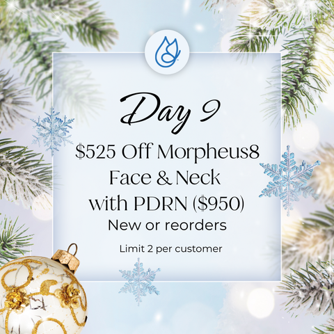 12 Days of Christmas: $525 Off Morpheus8 Face & Neck