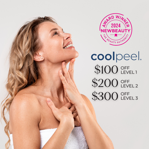 CoolPeel Tetra Helix CO2 Laser - Save up to $300