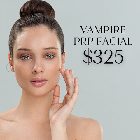 Vampire Facial - Collagen Boosting PRP Facial - Face Only