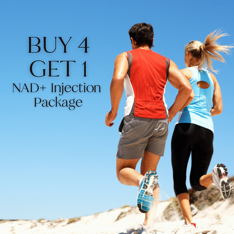 NAD+ Injection Package - Buy 4, Get 1 Free!