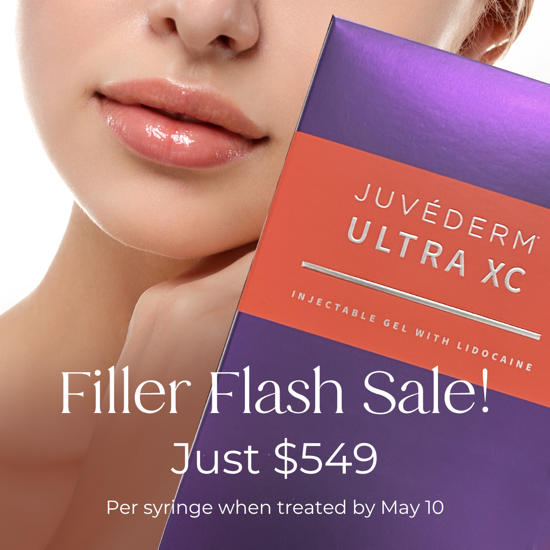 Flash Sale! Juvederm Ultra XC - Just $549 per syringe when treated by 5/10/26