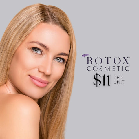 Botox - just $11 per unit!