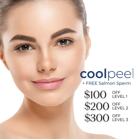 Save $100 on CoolPeel Helix CO2 Laser + Free Salmon Sperm