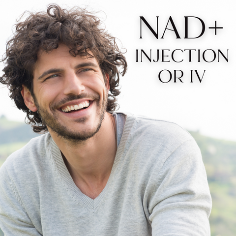 NAD+ Injection or IV for Brain + Body Rejuvenation