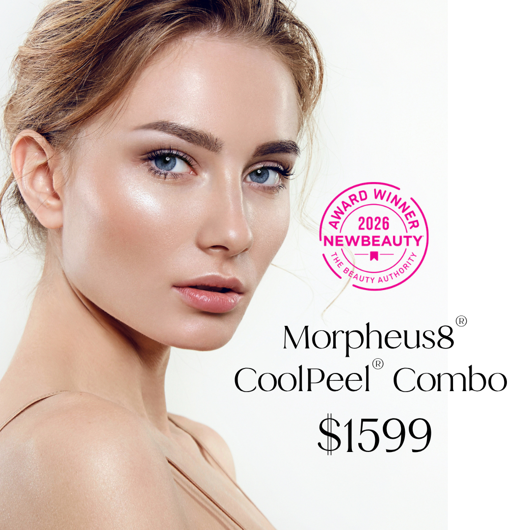 Morpheus8 Face + CoolPeel CO2 Combo Treatment