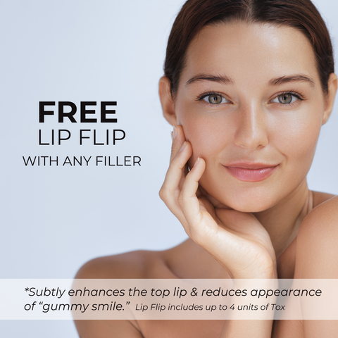 Any Brand of Filler Just $650 + Free Lip Flip
