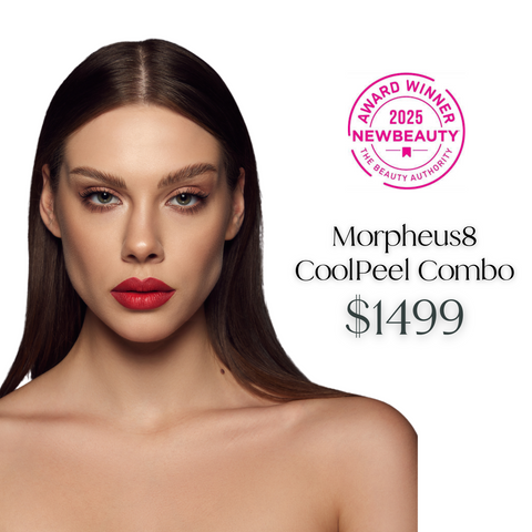 Morpheus8 Face + CoolPeel CO2 Combo Treatment