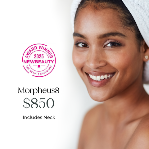 Morpheus8 RF Microneedling Face + Neck