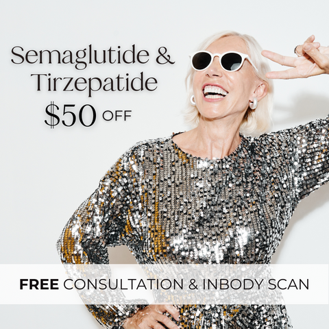 Semaglutide OR Tirzepatide + B12 & Glycine - Save $50