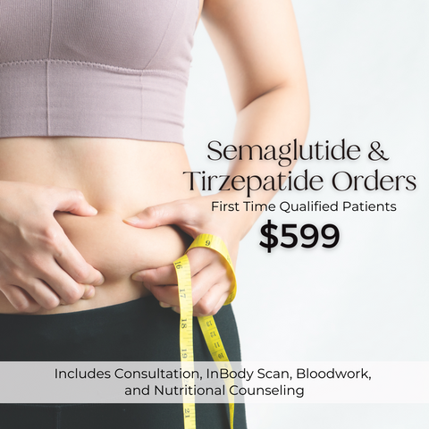 Semaglutide / Tirzepatide GLP-1 Medical Weight Loss - New Patient Special!