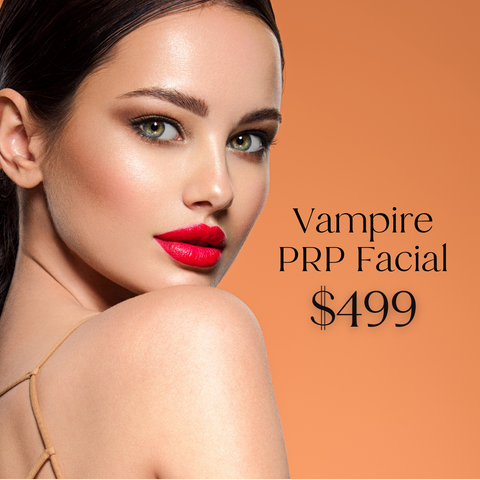 Vampire Facial - Collagen Boosting PRP Facial - Face Only